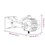 Soporte de reparación de bicicletas de pared plegable acero by , Bases and supports for storing bicycles - Ref: Foro24-400555...