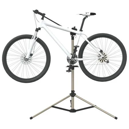 Soporte reparación de bicicletas plegable aluminio 120-165 cm by , Bases and supports for storing bicycles - Ref: Foro24-4005...