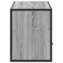 Mueble de TV madera y metal roble ahumado 100x31x39,5 cm von , TV-Möbel - Ref: Foro24-848932, Preis: 72,27 €, Rabatt: %