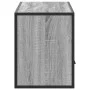 Mueble de TV madera y metal roble ahumado 100x31x39,5 cm von , TV-Möbel - Ref: Foro24-848932, Preis: 58,71 €, Rabatt: %