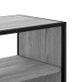 Mueble de TV madera y metal roble ahumado 100x31x39,5 cm von , TV-Möbel - Ref: Foro24-848932, Preis: 72,27 €, Rabatt: %