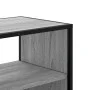 Mueble de TV madera y metal roble ahumado 100x31x39,5 cm von , TV-Möbel - Ref: Foro24-848932, Preis: 58,71 €, Rabatt: %