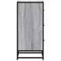 Aparador madera ingeniería y metal gris Sonoma 35,5x35x76 cm de , Aparadores - Ref: Foro24-848947, Precio: 64,93 €, Descuento: %