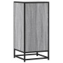 Aparador madera ingeniería y metal gris Sonoma 35,5x35x76 cm by , Sideboards - Ref: Foro24-848947, Price: 65,80 €, Discount: %