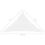 White Oxford cloth triangular sail awning 3x3x4.24 m by vidaXL, Umbrellas - Ref: Foro24-135282, Price: 29,40 €, Discount: %