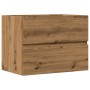 Mueble de baño madera de ingeniería roble artisan 60x38,5x45 cm by , Bathroom furniture - Ref: Foro24-856244, Price: 63,92 €,...