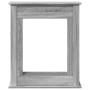 Borde de chimenea madera ingeniería gris Sonoma 75x20x87,5 cm von , Zubehör für Holzöfen und Kamine - Ref: Foro24-854585, Pre...