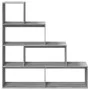 Librería divisora 4 niveles madera gris Sonoma 143,5x29x143,5cm by , Bookcases and shelves - Ref: Foro24-857999, Price: 73,70...