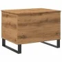 Mesa de centro madera de ingeniería roble artisan 60x44,5x45 cm de , Mesas de centro - Ref: Foro24-857441, Precio: 76,40 €, D...