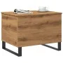 Mesa de centro madera de ingeniería roble artisan 60x44,5x45 cm de , Mesas de centro - Ref: Foro24-857441, Precio: 76,40 €, D...