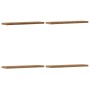 Estantes pared 4 ud madera ingeniería roble artisan 40x10x1,5cm by , Shelves - Ref: Foro24-856290, Price: 19,53 €, Discount: %