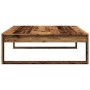 Mesa de centro madera de ingeniería envejecida 100x100x35 cm von , Couchtisch - Ref: Foro24-856690, Preis: 70,43 €, Rabatt: %