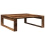 Mesa de centro madera de ingeniería envejecida 100x100x35 cm von , Couchtisch - Ref: Foro24-856690, Preis: 70,43 €, Rabatt: %