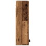 Armario de baño de pared madera envejecida 32x20x67 cm by , bathroom vanities - Ref: Foro24-856937, Price: 43,05 €, Discount: %