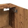 Armario de baño de pared madera envejecida 32x20x67 cm by , bathroom vanities - Ref: Foro24-856937, Price: 43,05 €, Discount: %