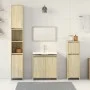 Juego de muebles de baño 4 pzas contrachapada roble Sonoma von , Badezimmermöbel - Ref: Foro24-3324969, Preis: 159,97 €, Raba...