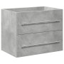 Set muebles de baño 2 piezas madera contrachapada gris hormigón by , bathroom vanities - Ref: Foro24-3324920, Price: 152,61 €...