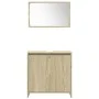 Juego de muebles de baño 4 pzas contrachapada roble Sonoma von , Badezimmermöbel - Ref: Foro24-3324969, Preis: 159,97 €, Raba...