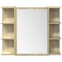 Set de muebles de baño 3 pzas madera contrachapada roble Sonoma von , Badezimmermöbel - Ref: Foro24-3324976, Preis: 176,99 €,...