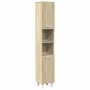 Set de muebles de baño 3 pzas madera contrachapada roble Sonoma von , Badezimmermöbel - Ref: Foro24-3324976, Preis: 176,99 €,...