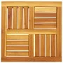 Tablero de mesa cuadrado madera maciza de acacia 50x50x2 cm de , Tableros para mesas - Ref: Foro24-4004253, Precio: 32,40 €, ...