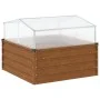 Jardinera con invernadero acero oxidado by , Pots and planters - Ref: Foro24-4008962, Price: 106,73 €, Discount: %