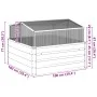 Jardinera con invernadero acero oxidado by , Pots and planters - Ref: Foro24-4008962, Price: 106,73 €, Discount: %
