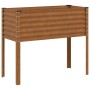 Jardinera de acero oxidado 100x41x90 cm von , Töpfe und Pflanzgefäße - Ref: Foro24-4008974, Preis: 52,62 €, Rabatt: %