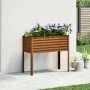 Jardinera de acero oxidado 100x41x90 cm de , Maceteros y jardineras - Ref: Foro24-4008974, Precio: 58,30 €, Descuento: %