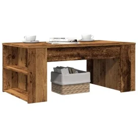 Mesa de centro madera ingeniería madera envejecida 102x55x42 cm von , Couchtisch - Ref: Foro24-856024, Preis: 69,83 €, Rabatt: %