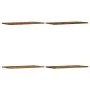 Estantes pared 4 uds madera ingeniería envejecida 60x30x1,5 cm by , Shelves - Ref: Foro24-856299, Price: 39,05 €, Discount: %