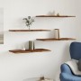 Estantes pared 4 uds madera ingeniería envejecida 60x30x1,5 cm von , Regale - Ref: Foro24-856299, Preis: 41,42 €, Rabatt: %