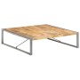 Rough mango wood coffee table 140x140x40 cm by vidaXL, Coffee table - Ref: Foro24-321579, Price: 340,16 €, Discount: %