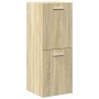 Set de muebles de baño 3 pzas madera contrachapada roble Sonoma von , Badezimmermöbel - Ref: Foro24-3324995, Preis: 81,74 €, ...