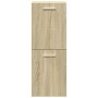 Set de muebles de baño 3 pzas madera contrachapada roble Sonoma von , Badezimmermöbel - Ref: Foro24-3324995, Preis: 81,74 €, ...