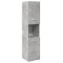 Juego muebles de baño 4 pzas madera contrachapada gris hormigón von , Badezimmermöbel - Ref: Foro24-3324873, Preis: 150,51 €,...