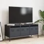TV-Möbel aus kaltgewalztem Stahl in Anthrazit 101,5x39x43,5 cm von , TV-Möbel - Ref: Foro24-851228, Preis: 93,19 €, Rabatt: %