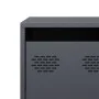 TV-Möbel aus kaltgewalztem Stahl in Anthrazit 101,5x39x43,5 cm von , TV-Möbel - Ref: Foro24-851228, Preis: 93,19 €, Rabatt: %