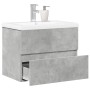 Badezimmermöbel-Set, 2-teilig, aus grauem Beton-Sperrholz. von , Badezimmermöbel - Ref: Foro24-3324908, Preis: 146,53 €, Raba...