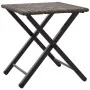 Folding 5-piece brown PE rattan garden dining set by , Garden sets - Ref: Foro24-365945, Price: 168,40 €, Discount: %