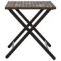 Folding 5-piece brown PE rattan garden dining set by , Garden sets - Ref: Foro24-365945, Price: 168,40 €, Discount: %