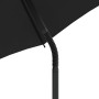 Garden sofa 2 seats with umbrella and black PE rattan stools by , Outdoor sofas - Ref: Foro24-365882, Price: 244,21 €, Discou...
