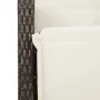 Garden table and chairs set, 9 pieces, with brown PE rattan cushions. by , Garden sets - Ref: Foro24-3276922, Price: 1,00 €, ...
