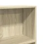 Engineered wood bookshelf in Sonoma oak, 60x24x143 cm. by , Bookcases and shelves - Ref: Foro24-857814, Price: 55,84 €, Disco...