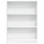 Weißes Ingenieurholzregal 80x24x109 cm von , Bücherregale und Regale - Ref: Foro24-857835, Preis: 53,19 €, Rabatt: %