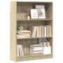 Ingenieurholzregal Sonoma-Eiche 80x24x109 cm von , Bücherregale und Regale - Ref: Foro24-857837, Preis: 49,62 €, Rabatt: %