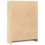 Engineered wood bookshelf in Sonoma oak, 80x24x109 cm. by , Bookcases and shelves - Ref: Foro24-857837, Price: 49,09 €, Disco...