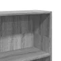 Estantería de madera de ingeniería gris Sonoma 80x24x109 cm de , Librerías y estanterías - Ref: Foro24-857840, Precio: 49,28 ...