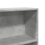 Estantería de madera de ingeniería gris hormigón 80x24x176 cm de , Librerías y estanterías - Ref: Foro24-857856, Precio: 67,8...