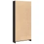 Engineered wood bookshelf black 80x24x176 cm by , Bookcases and shelves - Ref: Foro24-857854, Price: 74,05 €, Discount: %
